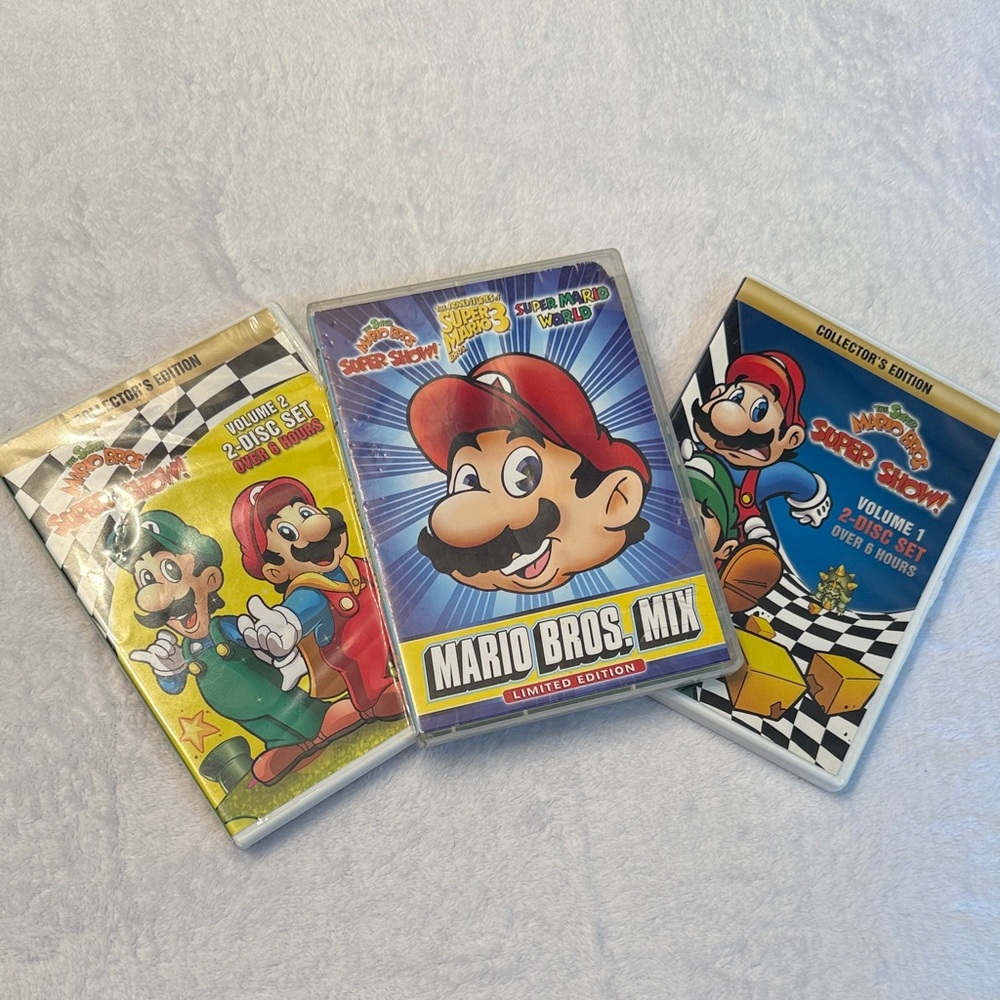 Super Mario Vintage DVD Collection!